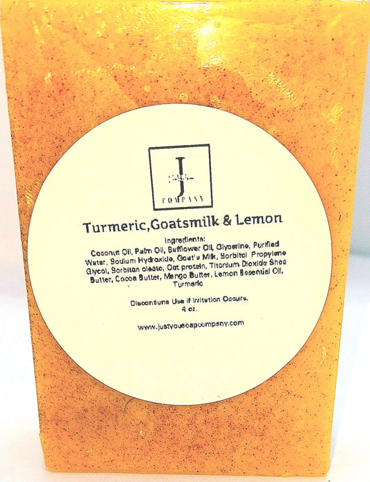 Turmeric, Goatsmilk, and Lemon | Facial Bar