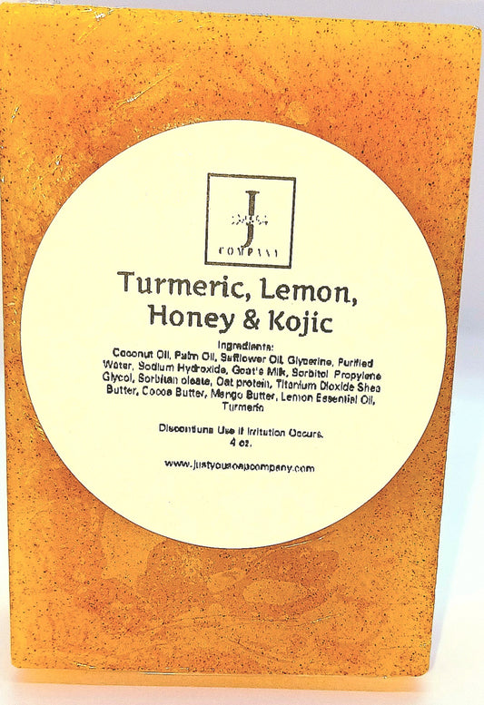 Turmeric, Lemon, Honey, & Kojic | Facial Bar