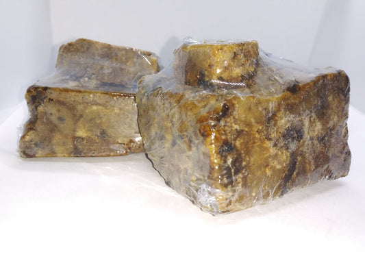 Raw African Black Soap