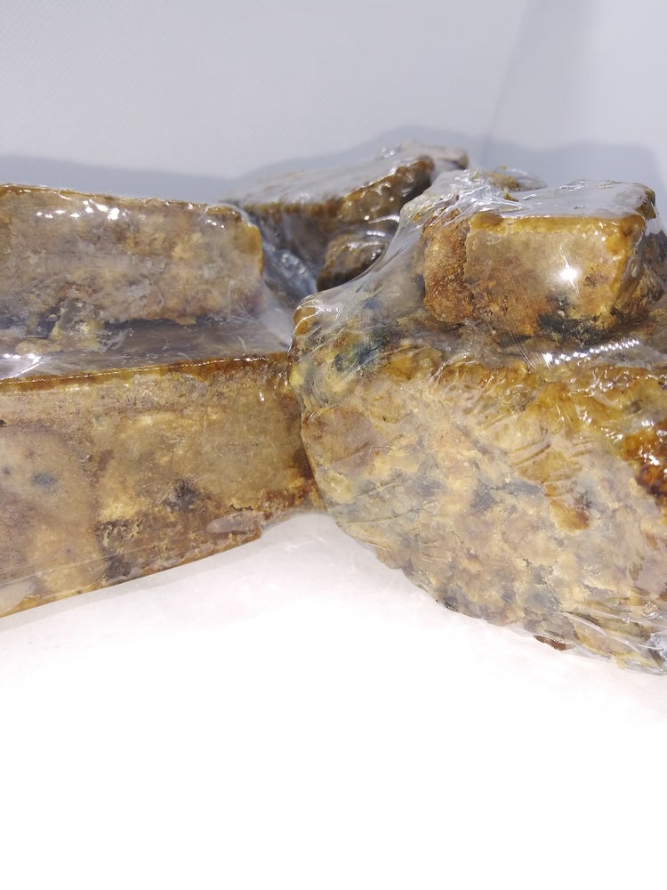 Raw African Black Soap