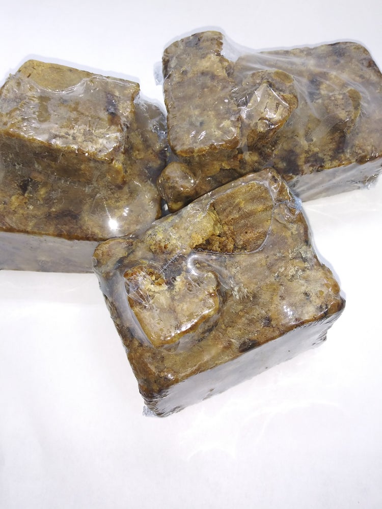 Raw African Black Soap